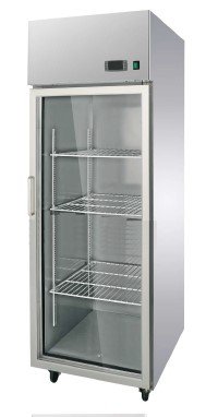 Upright Freezer Single GLASS door