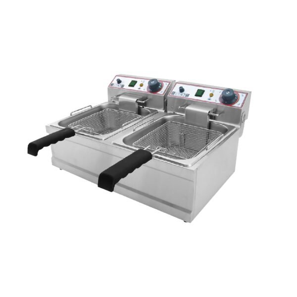 Electric Deep Fryer 6+6L 53x40x31 cm