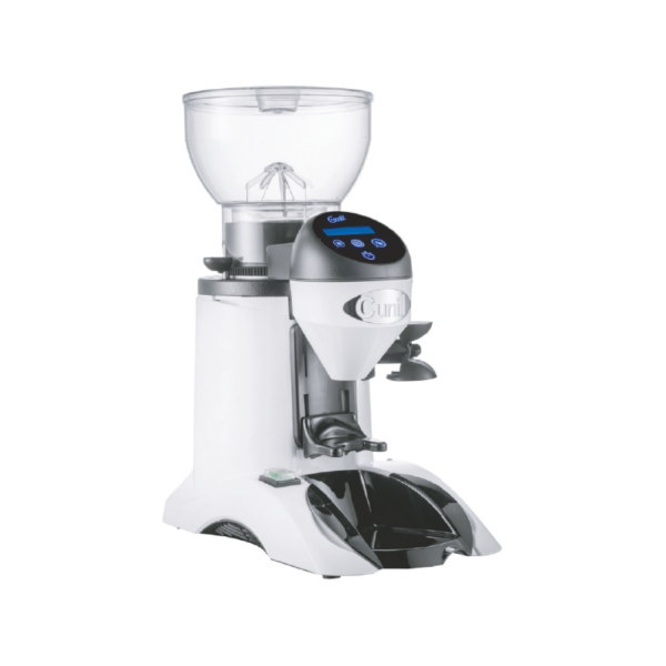 Silent professional on demand coffee grinder KENIA TRON white