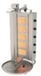 Doner Kebab Machines / Gas / TOP Motor 5 burners