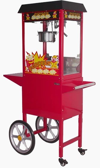Popcorn Machine with wheel