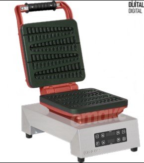 SINGLE WAFFLE MAKER SQUARE - stick