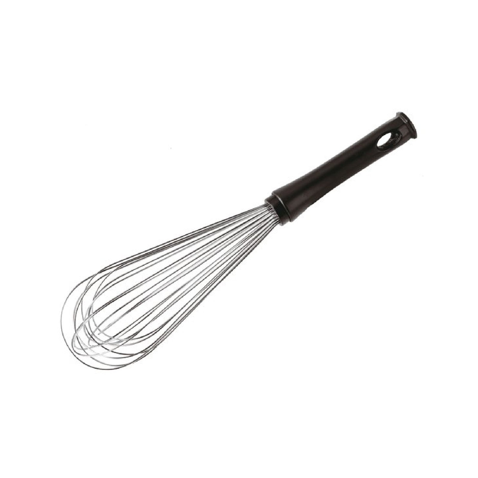 M20466-1.jpg Stainless Steel Whisk 11 Wires 30cm with Black Handle - 12929-30 - Image 1
