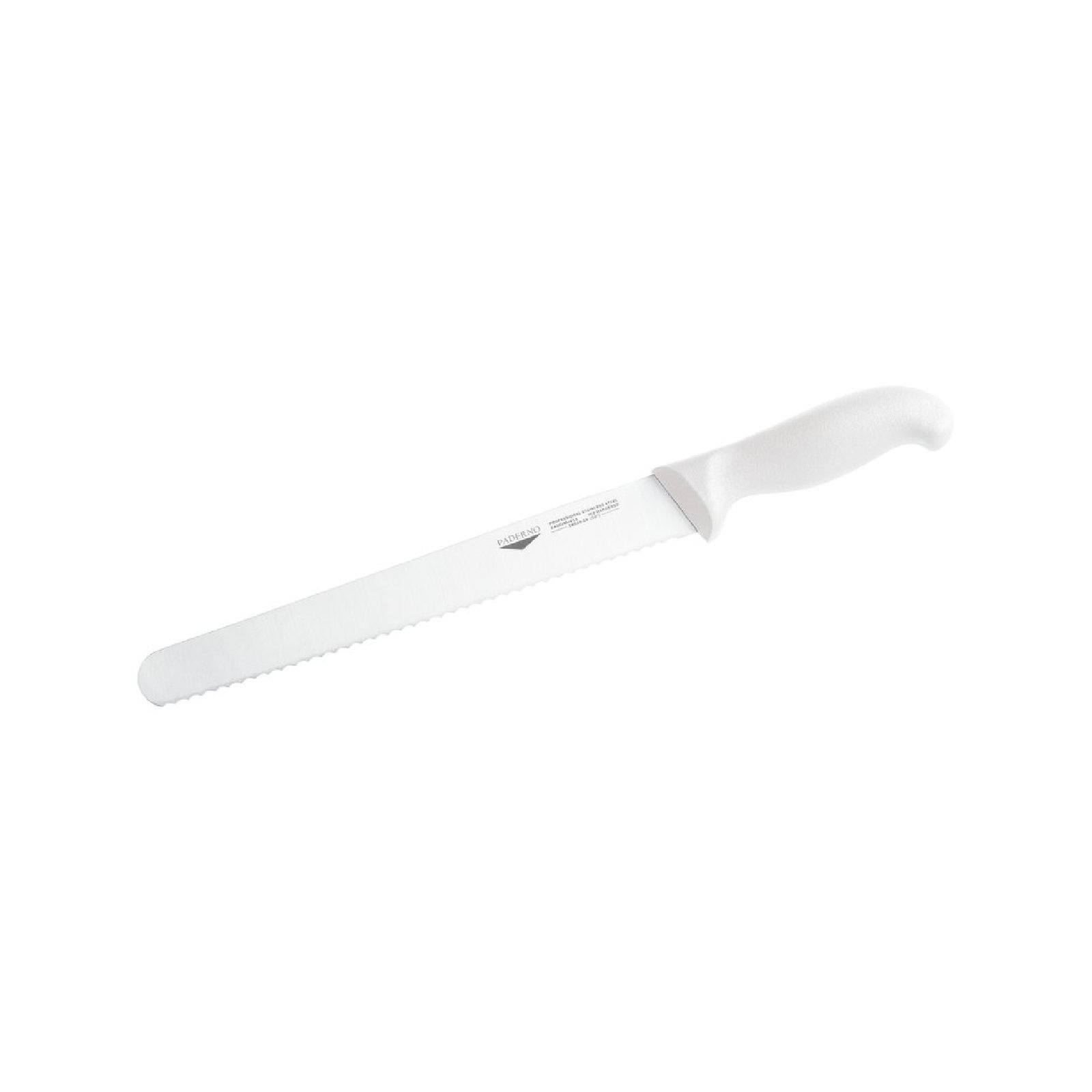 M22314-1.jpg Bread Knife 36cm with White Handle - 18028W36 - Image 1