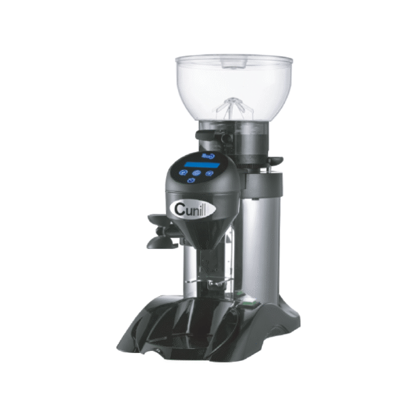 Silent professional on demand coffee grinder KENIA TRON black