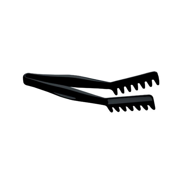 Tongs 27.5cm Angled-Black - TGA11110